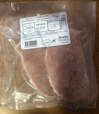 Lomos de atun aleta amarilla