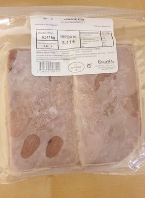 Lomos de atún de aleta amarilla