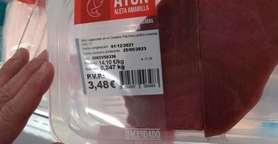 Atún aleta amarilla