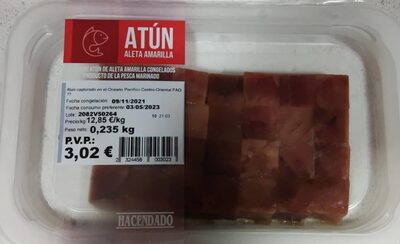 Atun Aleta Amarilla