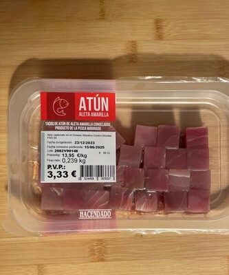 Atún congelado