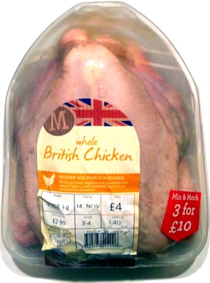Whole British Chicken