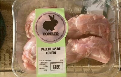 Paletillas de conejo