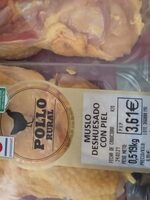 Muslo deshuesado con piel