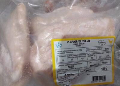 Pechuga pollo front packaging