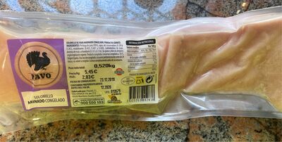 Solomillo marinado de pavo