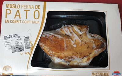 Muslo de pato en confit