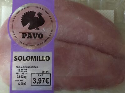 Solomillo de pavo