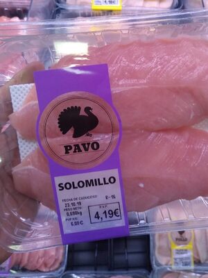 Solomillo de pavo