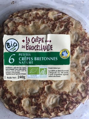 Petites crepes bretonnes nature