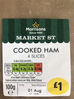Morrison Market Street Cooked Ham