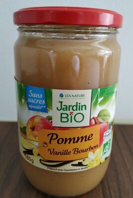 Compote pomme vanille bourbon
