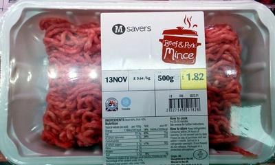 Beef & Pork Mince