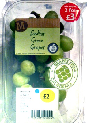 Seedless Green Grapes