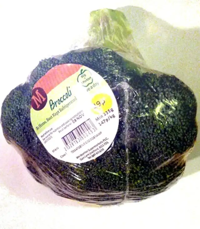 Broccoli front packaging