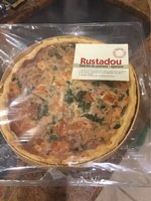 Quiche au saumon épinard