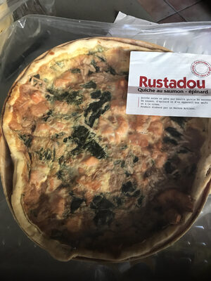 Quiche saumon épinard