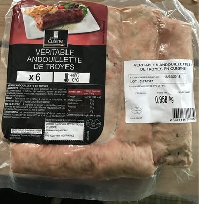 Véritable andouillette de troyes