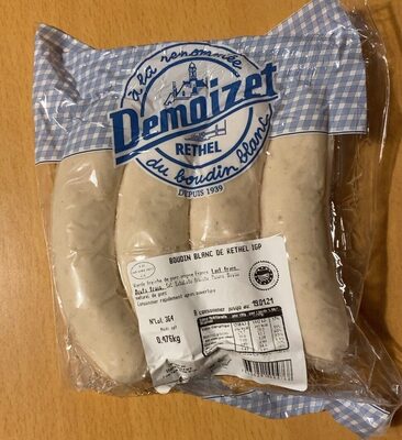 Boudin blanc front packaging