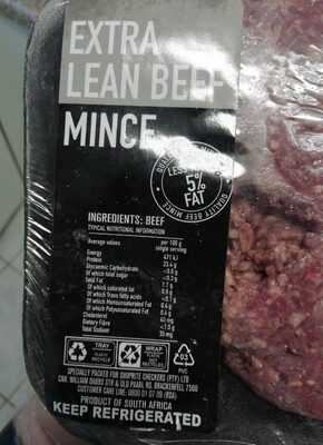 Extra Lean Beef Mince