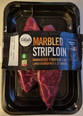 Marbled Striploin Marmorert Ytrefilet