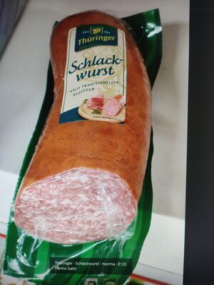 Schlackwurst front packaging