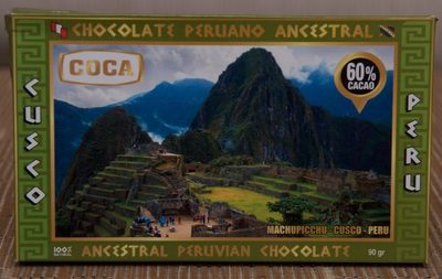Chocolate Peruano Ancestral Coca