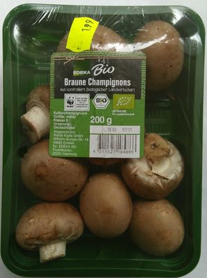 Braune Champignons
