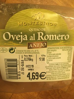 Queso de Obeja al Romero