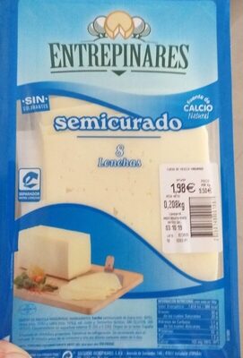 Queso semicurado lonchas