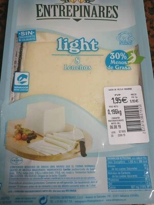 Lonchas queso front packaging