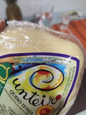 Punteiro queso tetilla ingredients label