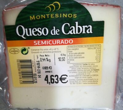Queso de cabra semicurado