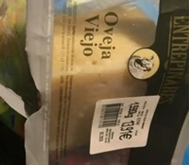 Queso oveja viejo