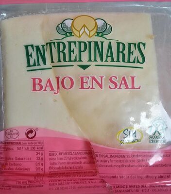 Queso bajo en sal