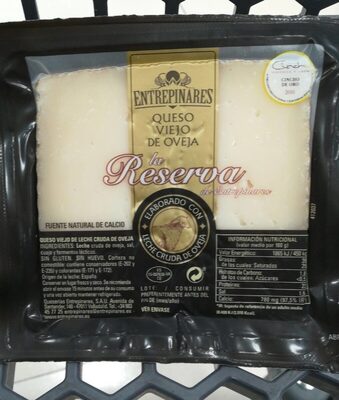 Queso viejo de oveja reserva