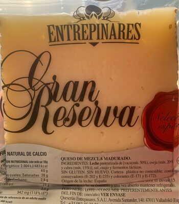 Gran Reserva front packaging