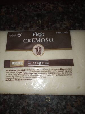 Queso viejo cremoso