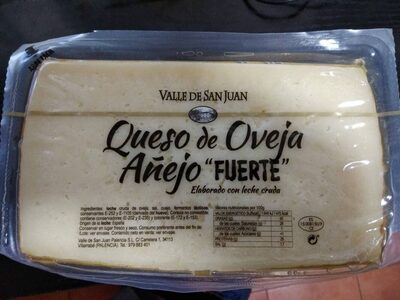 Queso de oveja añejo fuerte