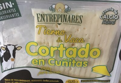Queso tierno de Vaca front packaging