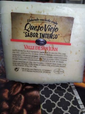 Queso viejo "sabor intenso"