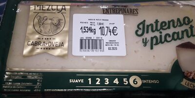 Queso mezcla cabra y oveja