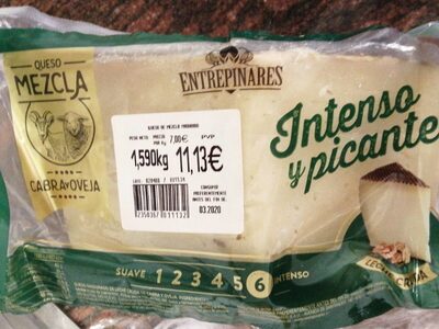 Queso de mezcla madurado cabra y oveja