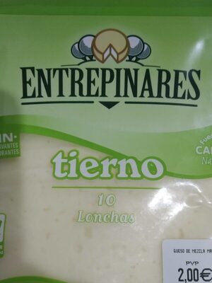 Queso tierno en lonchas