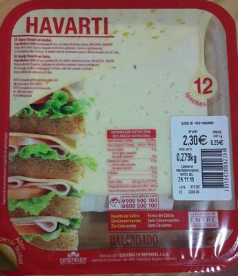 Havarti front packaging