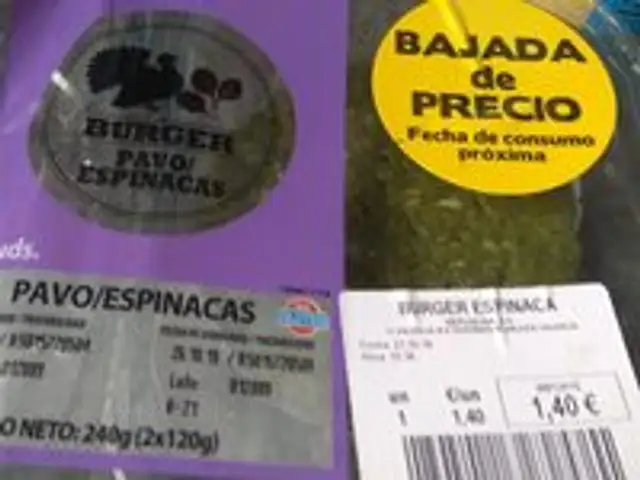 Burger pavo/ espinacas