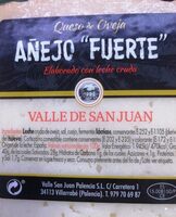 Queso de oveja añejo fuerte