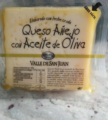 Queso añejo con aceite de oliva