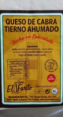 Queso de cabra tierno ahumado