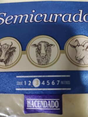 Cuña Queso Semicurado front packaging